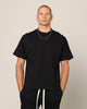 Carré Blanc T-Shirt Black
