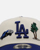 New Era Los Angeles Dodgers 'Chrome City Icons' 9FORTY A-Frame Snapback Chrome/Official Team Color