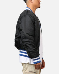 New Era X Alpha Series X NFL Los Angeles Rams MA-1 Bomber Jacket Royal/Black