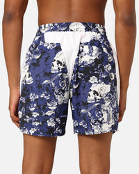 Saint Morta Relic Nylon Shorts Blue/White