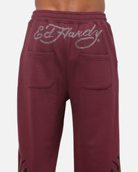 Ed Hardy Trinity Sweatpants Plum