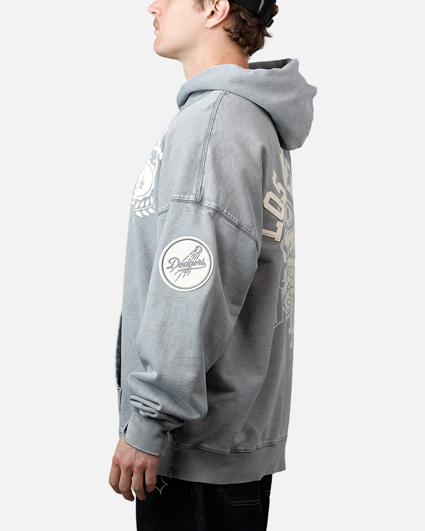 Pro Standard Los Angeles Dodgers Street Team Hoodie Grey | Culture