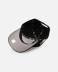 New Era Chicago Bulls 'Drip Glow Script' 9FORTY A-Frame Snapback Black/Pink