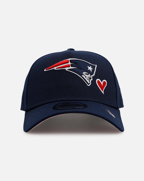 New Era New England Patriots 'Team Color Hearts' 9FORTY A-Frame Snapback Official Team Color