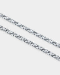 Saint Morta 4mm Franco Chain White Gold