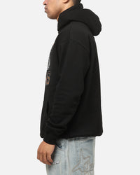 Bleacher Athletic Wests Tigers NRL Adult Club Wreath Hoodie Black