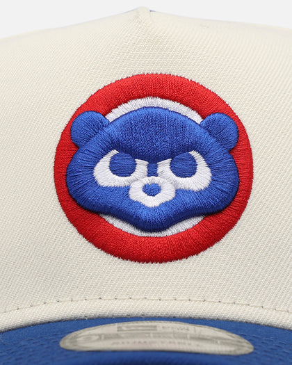 New Era Chicago Cubs 'Team Color Visor' 9FORTY A-Frame Snapback Chrome