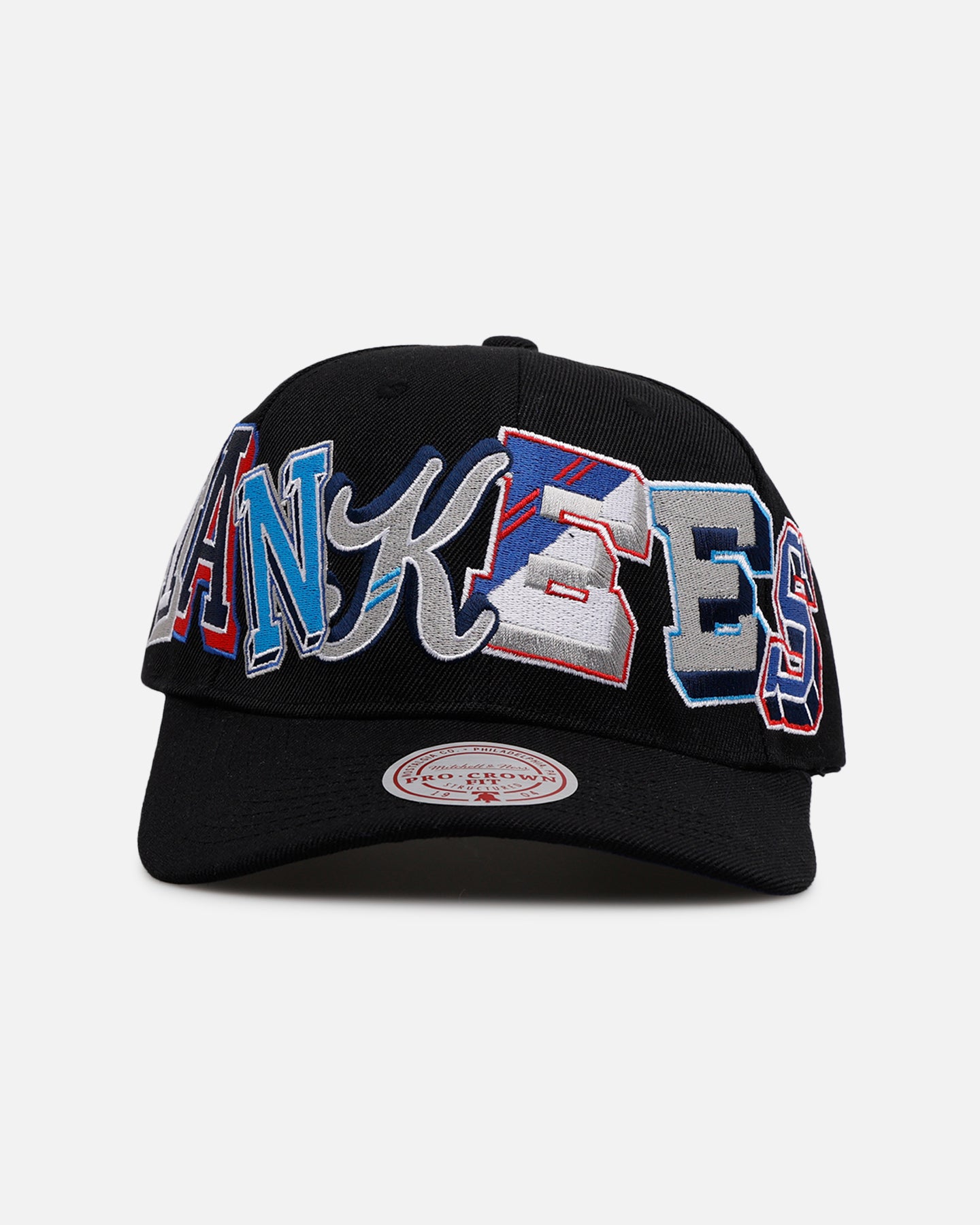 Mitchell & Ness New York Yankees 'Hyper Type' Pro Crown Snapback
