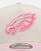 New Era Philadelphia Eagles 'Lover's Club' 9FORTY A-Frame Snapback Chrome