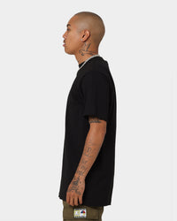 Shaka Wear Max Heavyweight Short Sleeve T-Shirt Black