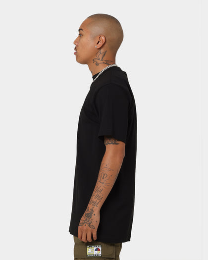 Shaka Wear Max Heavyweight Short Sleeve T-Shirt Black