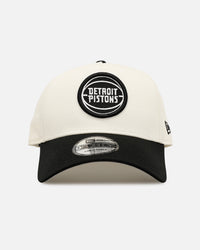 New Era Detroit Pistons 'Easy Chrome Black' 9FORTY A-Frame Snapback Chrome/Black