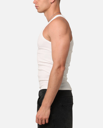 Saint Morta Rib Beater Singlet White