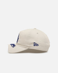 New Era Los Angeles Dodgers 'Cutoff Visor' 9FORTY Snapback Stone