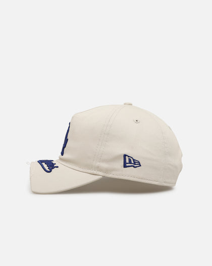 New Era Los Angeles Dodgers 'Cutoff Visor' 9FORTY Snapback Stone