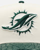 New Era Miami Dolphins 'Croc Skin 2.0' 9FORTY A-Frame Snapback Chrome/Dark Green