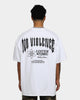 Loiter No Violence Vintage T-Shirt White