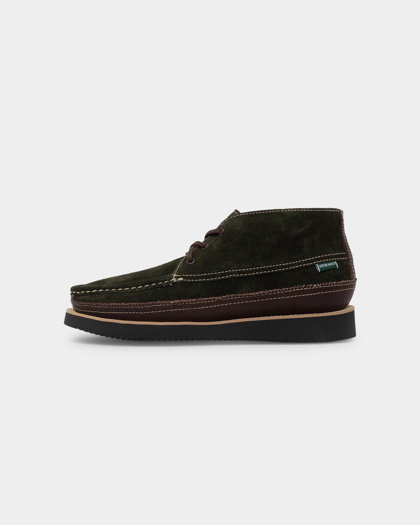 Sebago Miwak Suede Canoe Moc Tumble Dark Brown | Culture Kings US