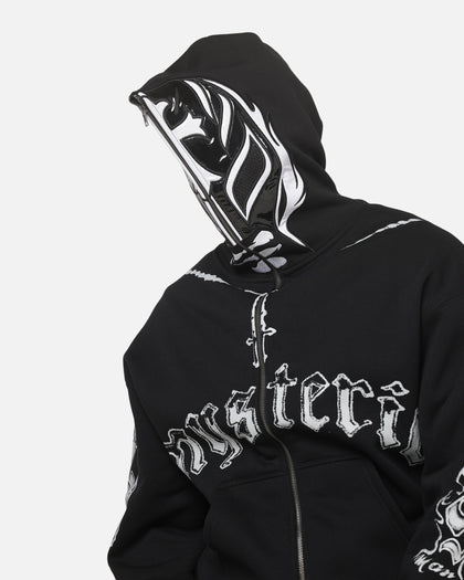 73Studio Rey Mysterio Masked Hoodie Black