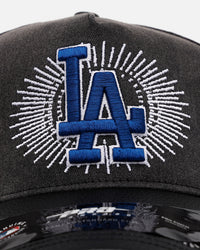 Pro Standard Los Angeles Dodgers 'Eternal Skull' Pro Pinch Strapback Black/Blue