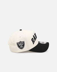 New Era Las Vegas Raiders 'Vintage Arch Logo' 9FORTY A-Frame Snapback Official Team Colors