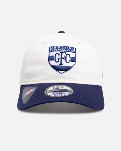New Era Geelong Cats 'AFL 26 2 Tone Heritage' 9TWENTY Strapback White