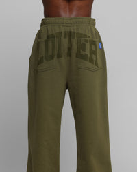 Loiter Arch Premium Sweat Pants Khaki