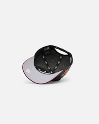 New Era Houston Astros 'Contrast Visor' Pre-Curved Golfer Snapback Moss/Maroon