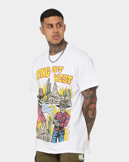 Goat Crew Dying Out West Vintage T-Shirt White