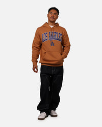 New Era Los Angeles Dodgers Pullover Hoodie Medium Beige