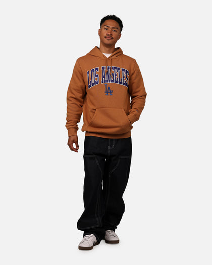 New Era Los Angeles Dodgers Pullover Hoodie Medium Beige