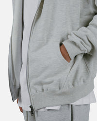 MNML Basic Zip Up Hoodie Grey