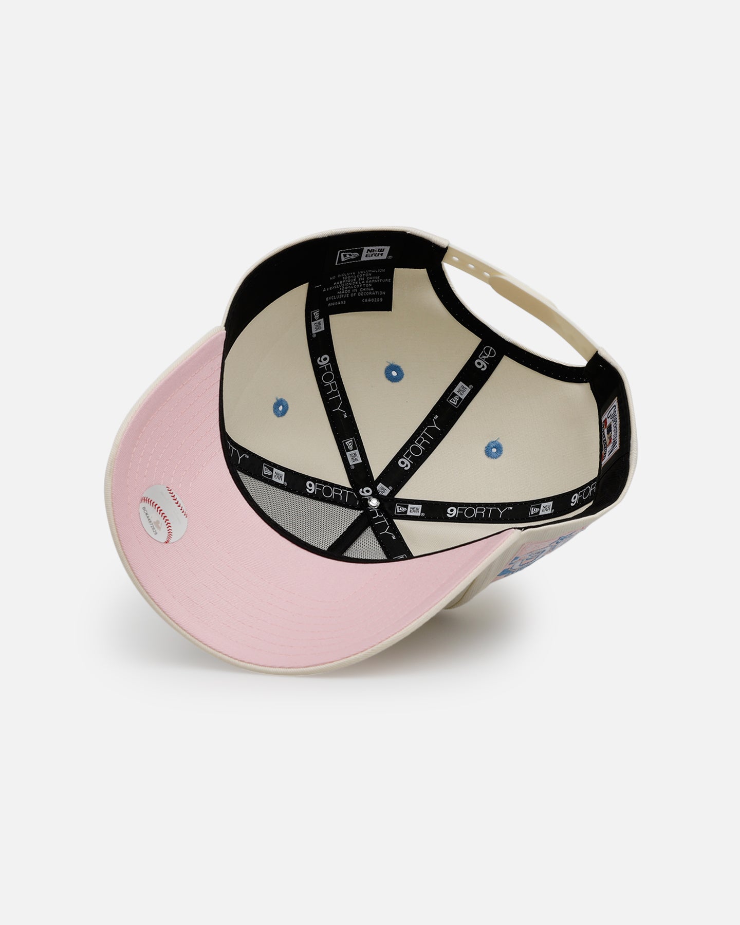 New Era Houston Astros 'Pastel' 9FORTY A-Frame Snapback Chrome