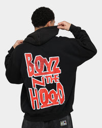 Goat Crew X Boyz N The Hood Logo Vintage Hoodie Black Wash