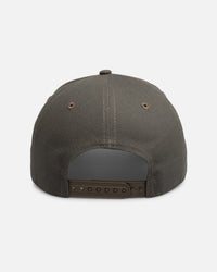 New Era Las Vegas Raiders "Moss Canvas" 9Forty A-Frame Snapback Dark Green