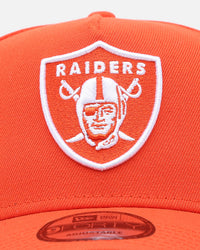 New Era Las Vegas Raiders 'Polychromatic' 9FORTY A-Frame Snapback Orange