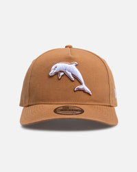 New Era Dolphins 'NRL 2026' 9FORTY A-Frame Snapback Med Beige