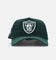 New Era Las Vegas Raiders 'Dark Green Cord' 9FORTY A-Frame Snapback Dark Green