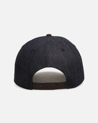 New Era Los Angeles Dodgers 'Denim Cowhide' 9FORTY A-Frame Snapback Navy