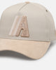 New Era Houston Astros 'Cream Suede' 9FORTY A-Frame Strapback Stone/Oatmilk