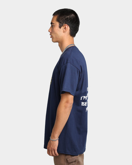Rats Get Fat When I Die T-Shirt Navy