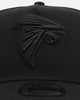 New Era Atlanta Falcons 'Black on Black' 9FORTY A-Frame Snapback Black/Black