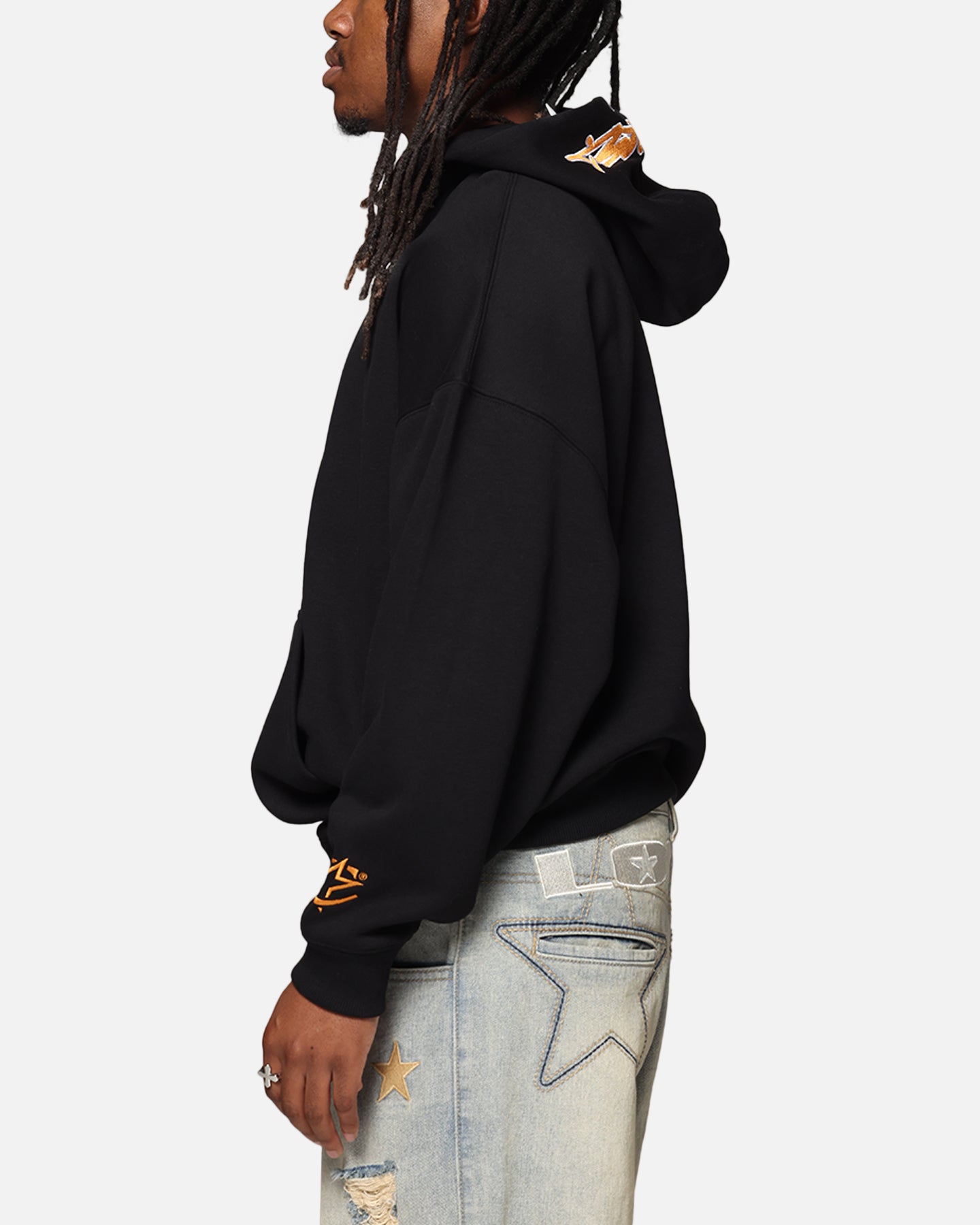 Carre Graffiti Logo Hoodie Black | Culture Kings US