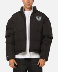 Mitchell & Ness Las Vegas Raiders Reversible Puffer Jacket Black