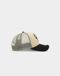 New Era Chicago Bulls All Day 9FORTY A-Frame Snapback Vegas Gold