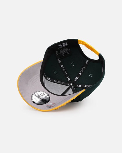 New Era Oakland Athletics 'Visor Embellishment' 9FORTY A-Frame Snapback Official Team Colors