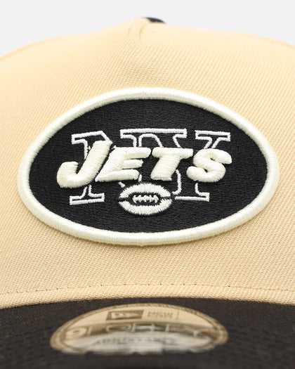 New Era New York Jets 'Vintage' 9FORTY A-Frame Snapback Vegas Gold