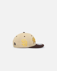New Era X Felt San Diego Padres 9FIFTY Snapback Vegas Gold
