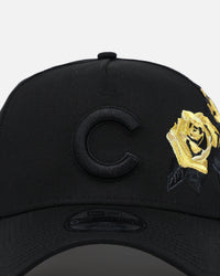 New Era Chicago Cubs 'Gold Rose' 9FORTY A-Frame Snapback Black/Gold