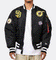 New Era X Alpha Series X MLB San Diego Padres MA-1 Bomber Jacket Black